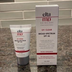 EltaMD Skincare UV Sheer and UV Clear Sunscreen